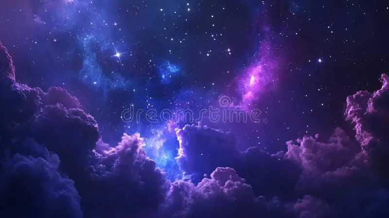 澳门新葡京夜空星云彩票背景